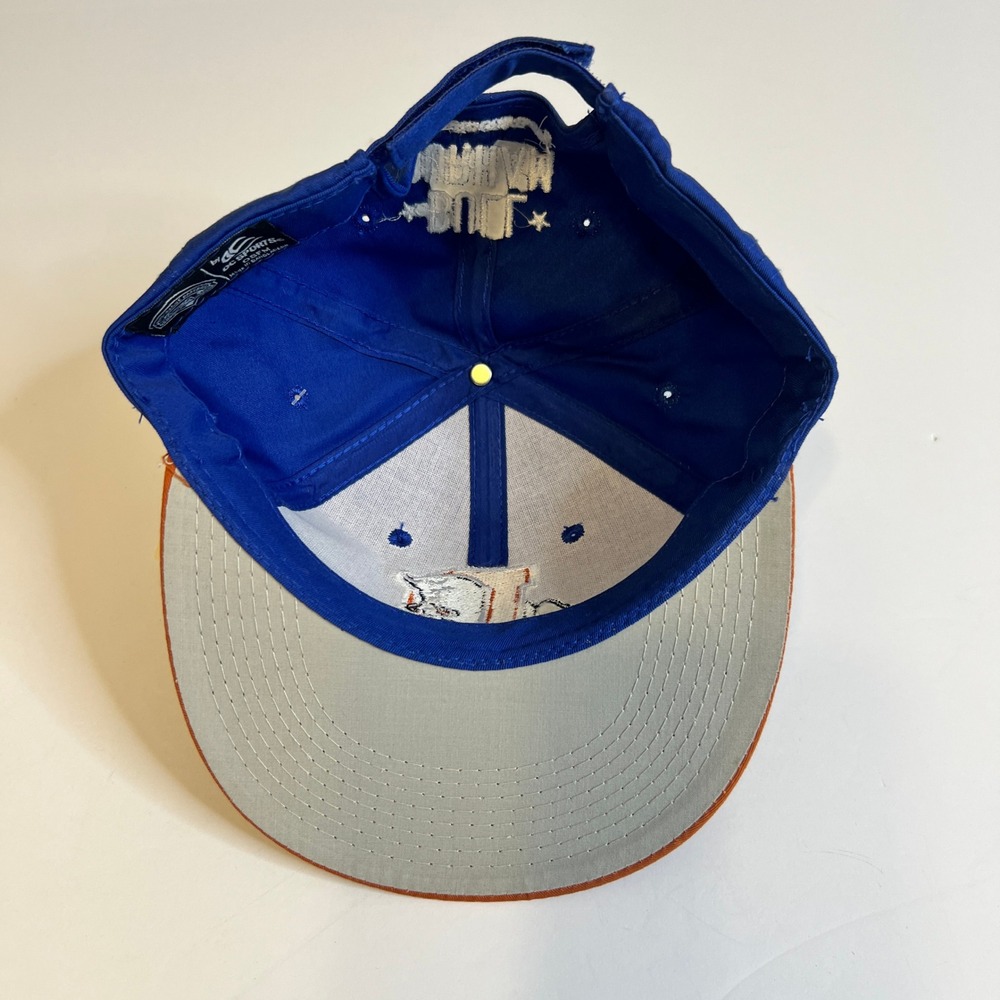 Durham Bulls MiLB Hat OC Sports Blue Orange Bull Durham Alliance Theatre NWT - Picture 5 of 6